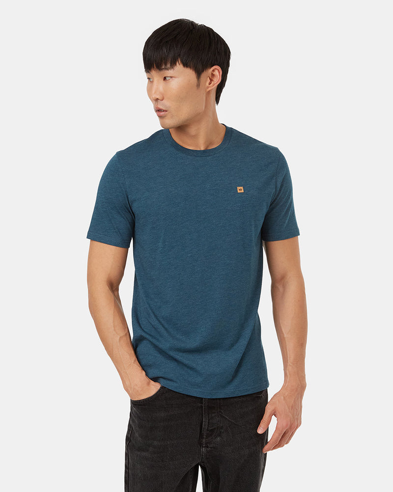 Recycled Polyester Crew Neck Tee