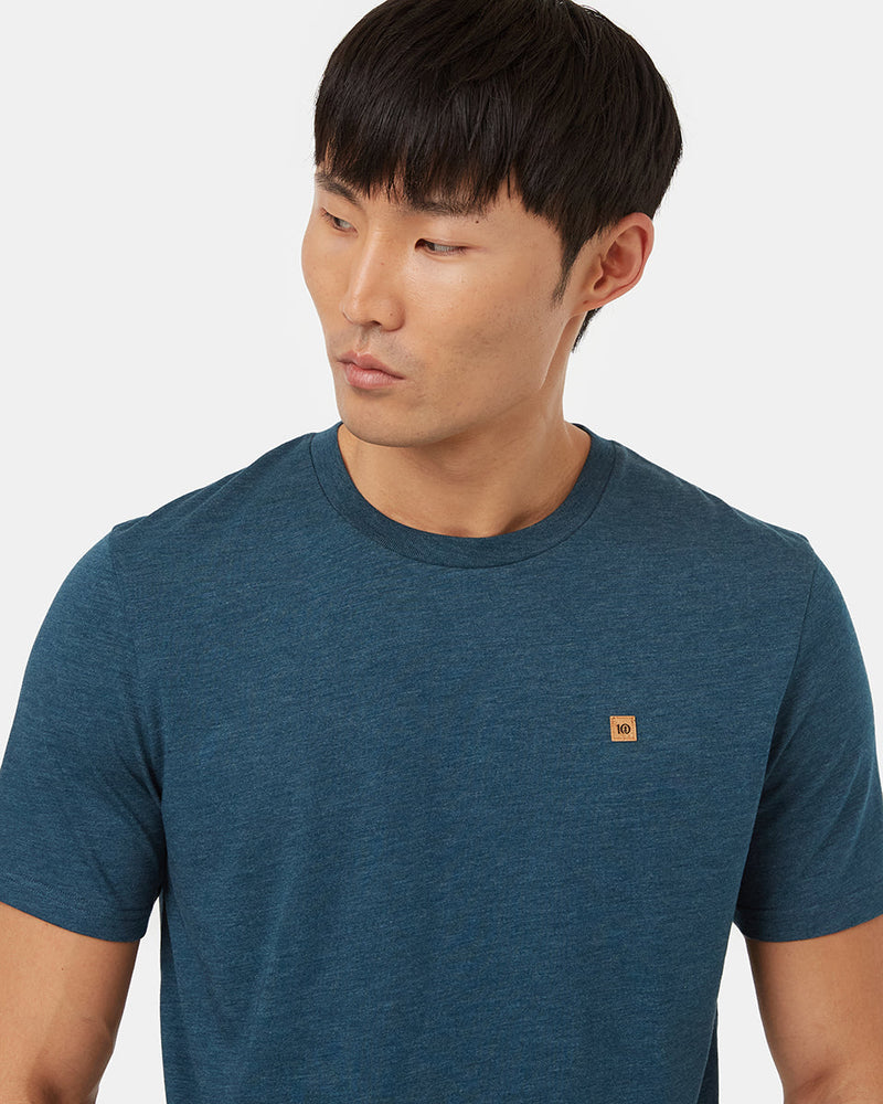 Recycled Polyester Crew Neck Tee