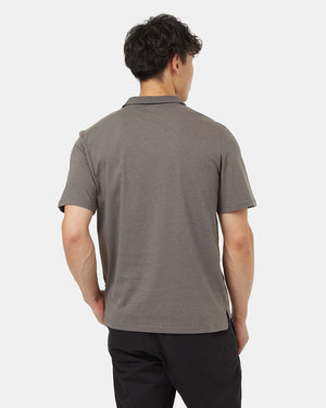 Grey-Cotton-Polo-Shirt