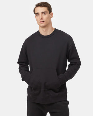 Mens_Black_Crewneck_Pocket_Hoodie