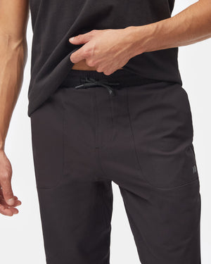 Mens_Black_Recycled_Polyester_Joggers