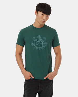 Mens_Green_Graphic_T-Shirt