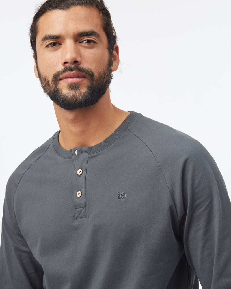 Mens_Green_Recycled_Cotton_Henley_Longsleeve