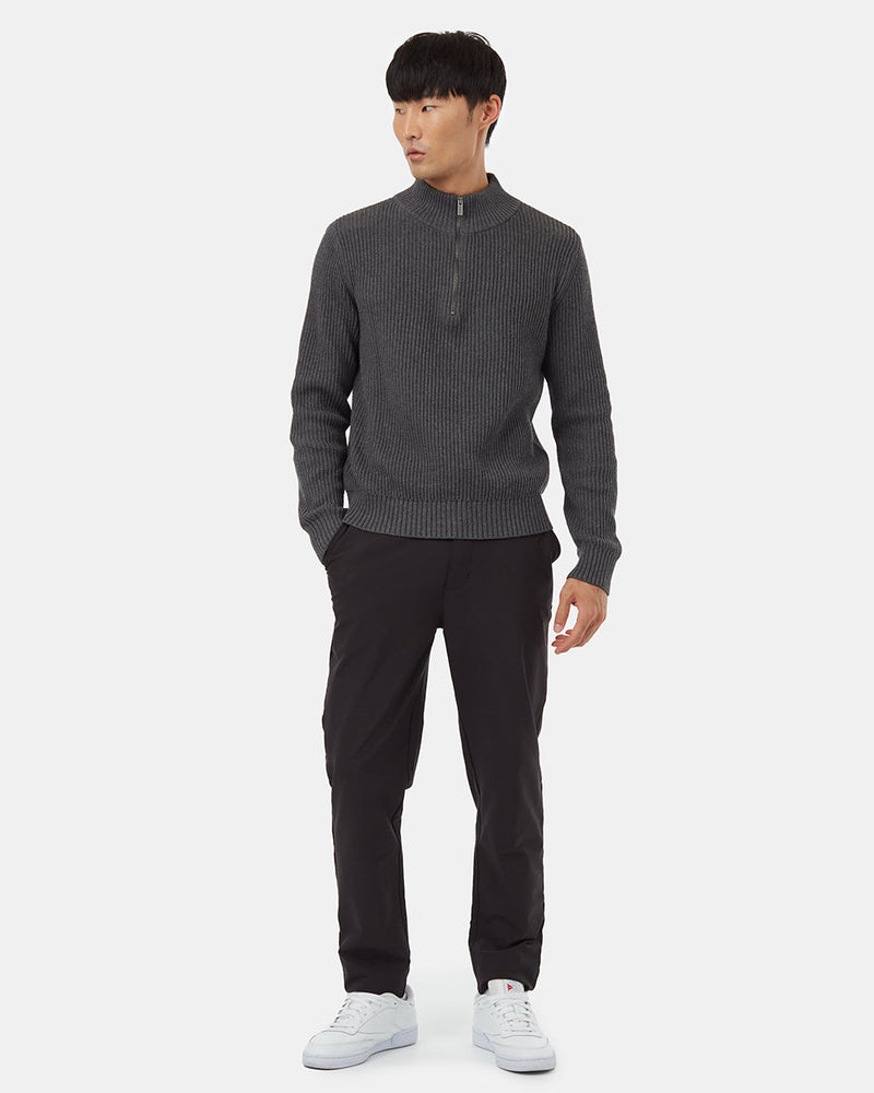 Mens_Grey_1/4_Zip_Sweater