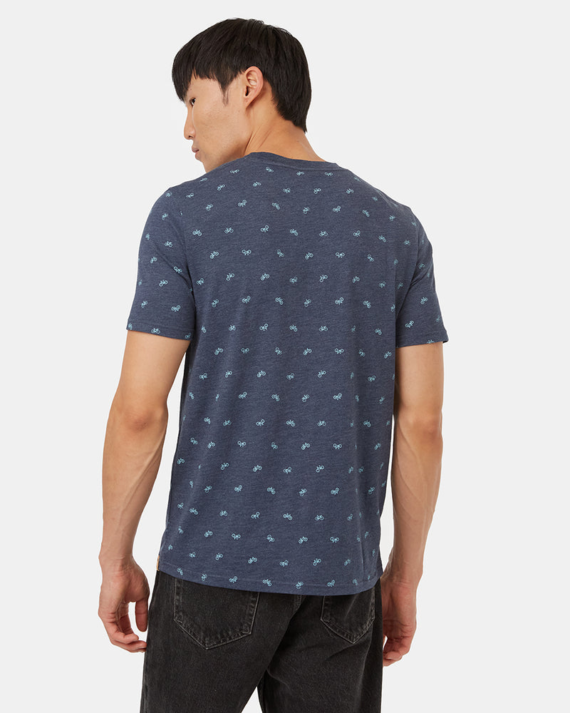 Blue Bike Graphic Tee