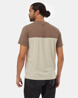 Multi-Recycled-Polyester-Crew-Neck-Color-Block-Tee