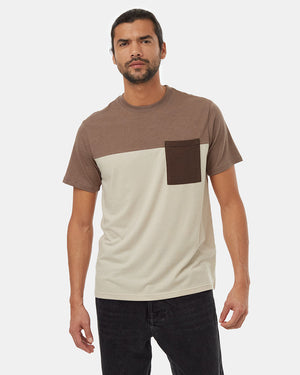 Multi-Recycled-Polyester-Crew-Neck-Color-Block-Tee