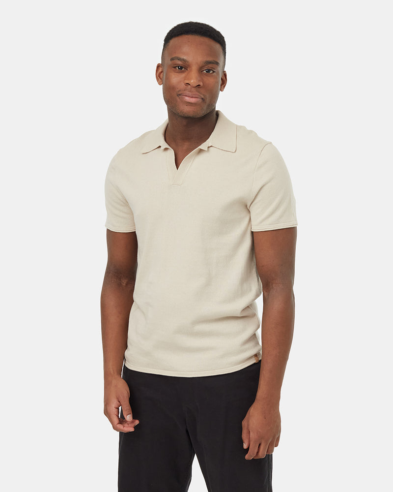 Oatmeal-Basic-Polo-Shirt