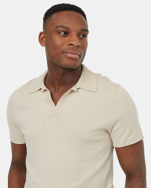 Oatmeal-Basic-Polo-Shirt