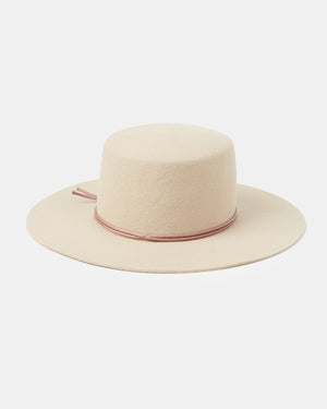 Oatmeal-Recycled-Wool-Fedora-Hat