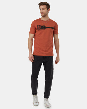 Orange-Mens-Organic-Cotton-Graphic-Tee