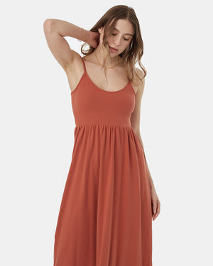 Orange-Womens-Eco-Friendly-Tank-Dress