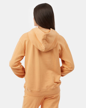 Orange Women's Organic Cotton French Terry Hoodie