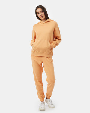 Orange Women's Organic Cotton French Terry Hoodie