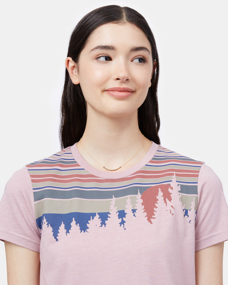 Pink Retro Graphic Tee