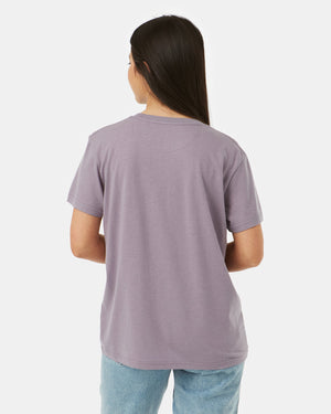 Purple Recycled Crew Neck T-Shirt