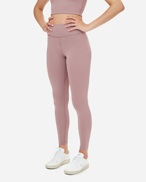 Purple  Women's High-Waisted Leggings 