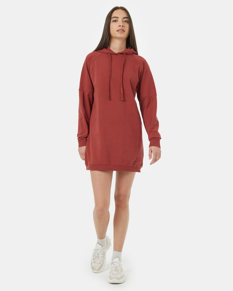 Red-Fleece-Pullover-Dress