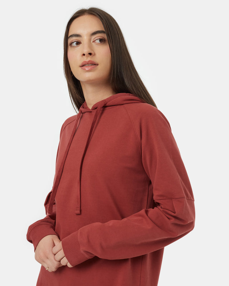 Red-Fleece-Pullover-Dress