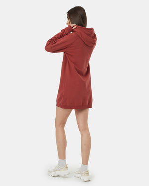 Red-Fleece-Pullover-Dress