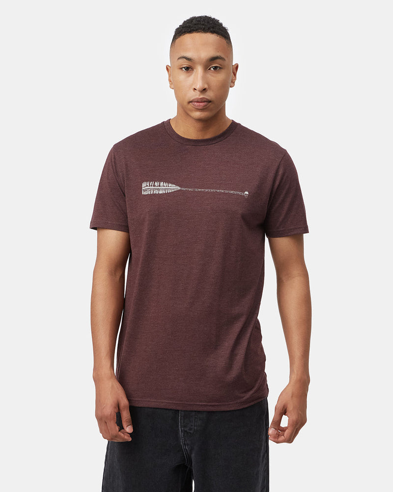 Red Men's Eco-Friendly Graphic Tee