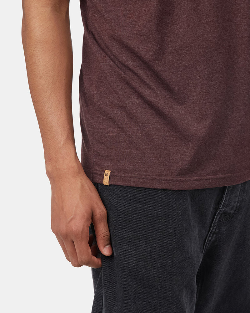 Red Men's Eco-Friendly Graphic Tee