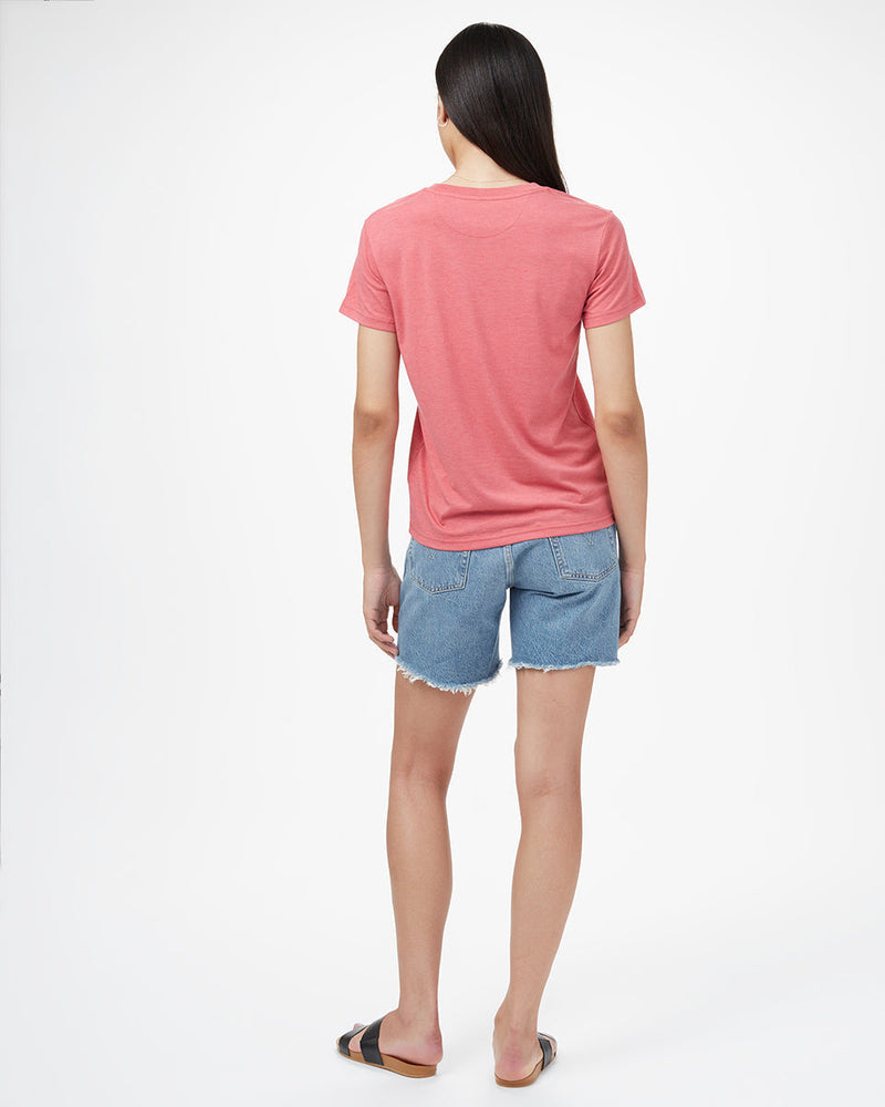 Red Women's Crew-Neck T-Shirt