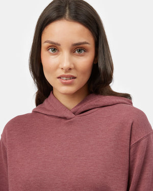 Red Women's Eco-Friendly Pullover Hoodie