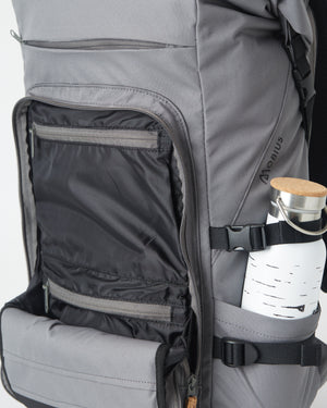 Gray 35L Travel Backpack