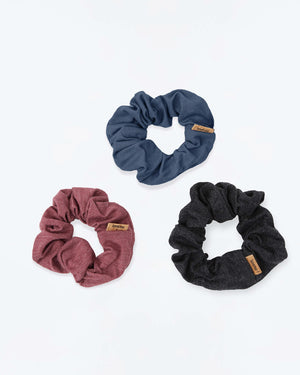 3-Pack Hair Loop Scrunchies