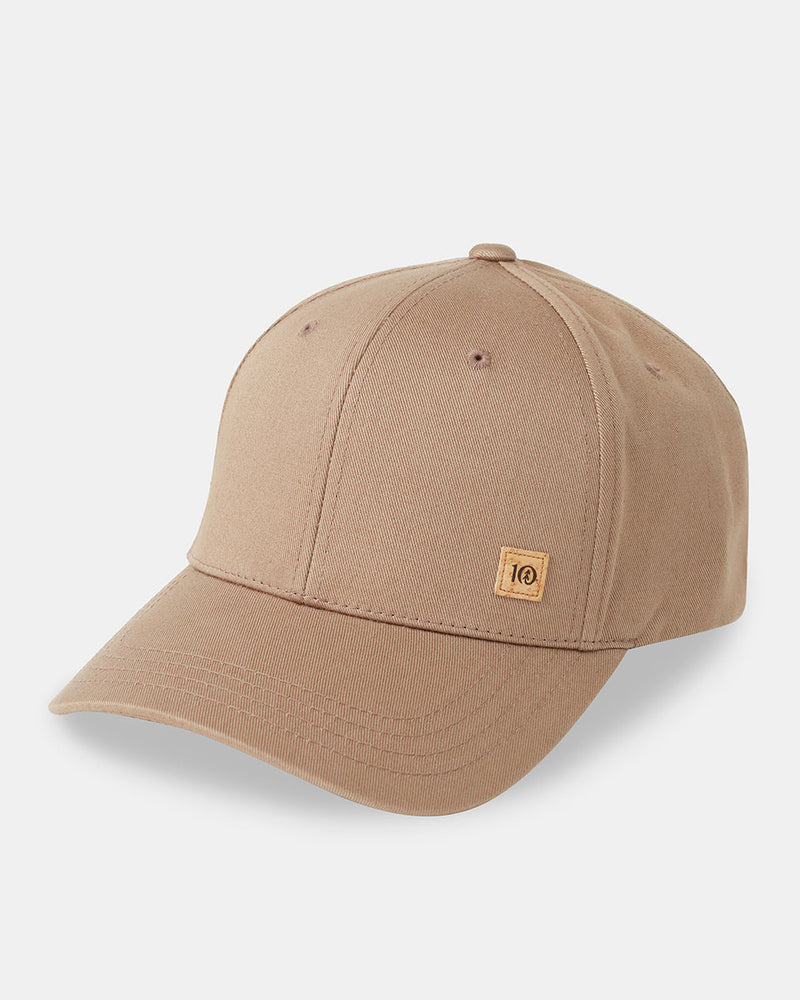 Brown-Adjustable-Cork-Baseball-Cap