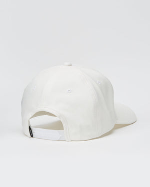 White Adjustable Cork Baseball Cap