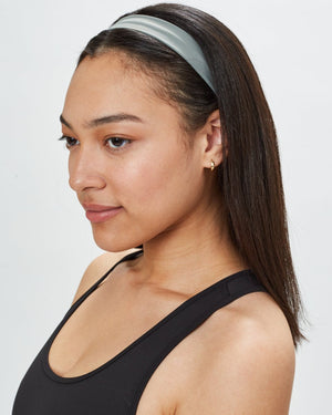 Green Recycled Polyester Hair Headband