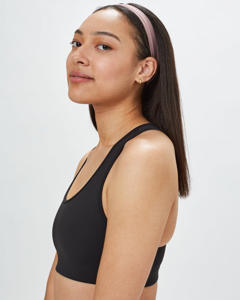 Purple Recycled Polyester Hair Headband