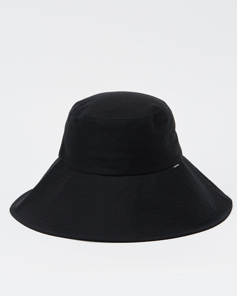 Black Organic Cotton Bucket Hat