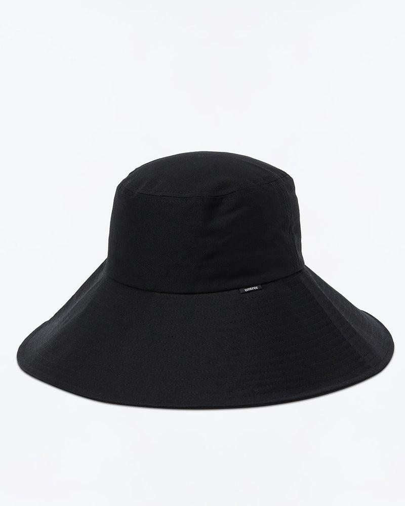Black Organic Cotton Bucket Hat