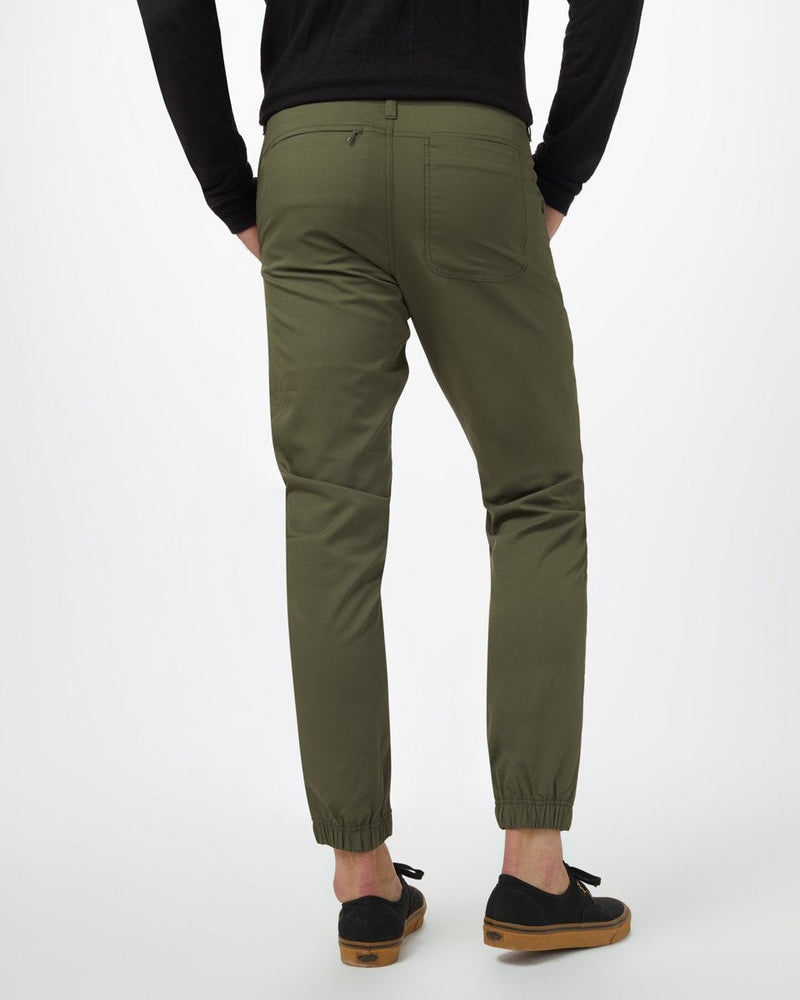 Green Men's Repreve Polyester Joggers