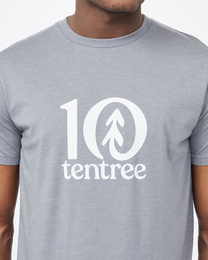 Gray Men's Eco-Friendly Graphic Tee