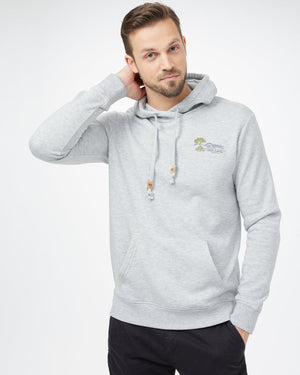 Gray Mangrove Tree Hooded Pullover