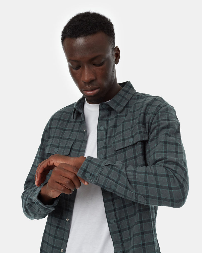 Black_Blue-Mens-Organic-Cotton-Button-Up-Shirt