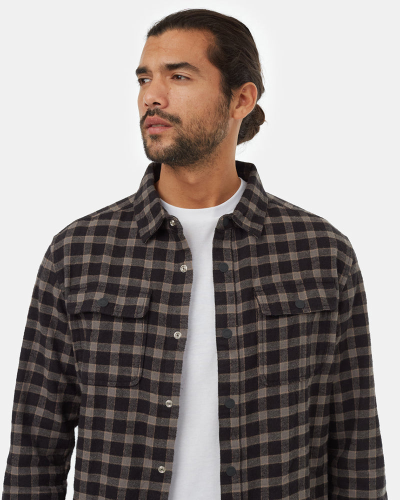 Black_Brown-Mens-Organic-Cotton-Button-Up-Shirt