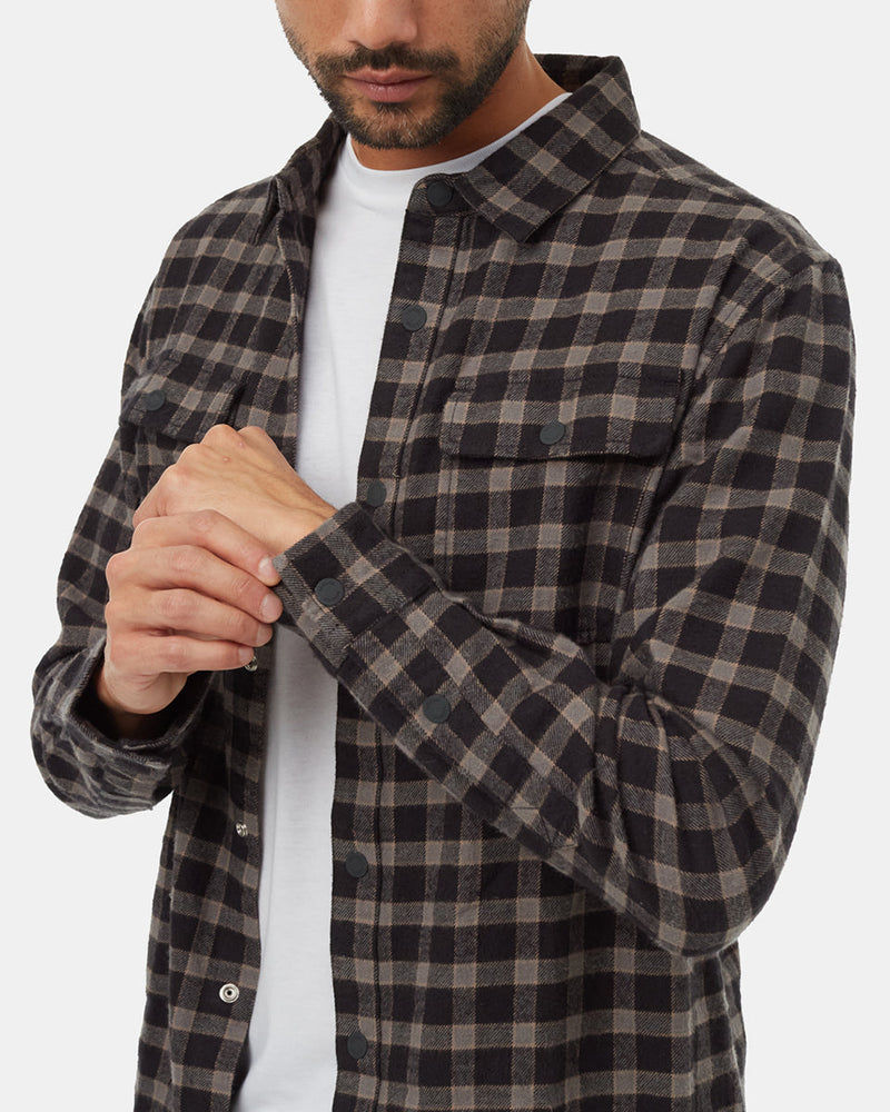 Black_Brown-Mens-Organic-Cotton-Button-Up-Shirt