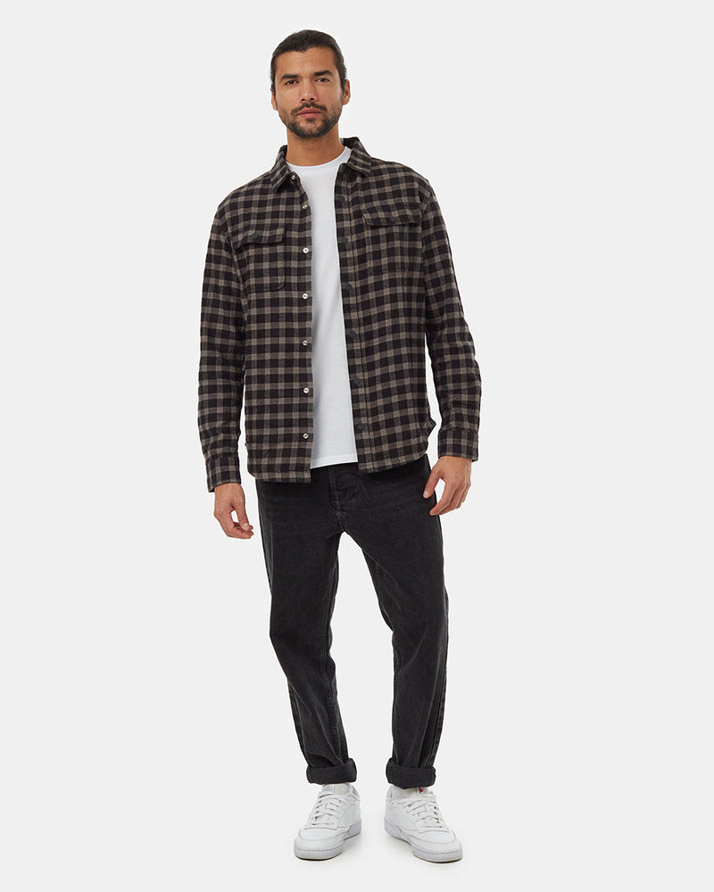 Black_Brown-Mens-Organic-Cotton-Button-Up-Shirt