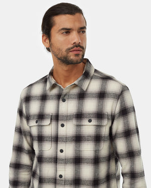 Black_Oatmeal-Mens-Organic-Cotton-Button-Up-Shirt