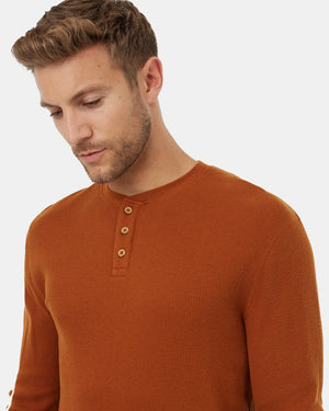 Brown-Men_s-Button-Waffle-Knit-Longsleeve-Shirt