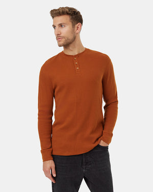 Brown-Men_s-Button-Waffle-Knit-Longsleeve-Shirt