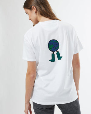 White Unisex Organic Cotton T-Shirt