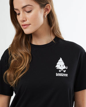 Black Unisex Tree Graphic Tee