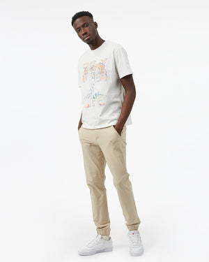 White Organic Cotton Graphic Tee