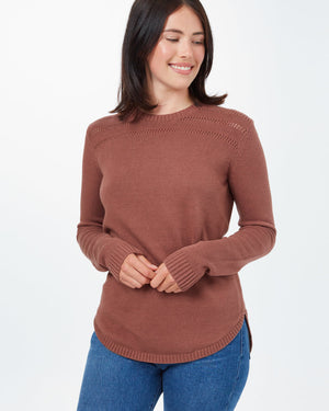 Red Women's Wool Knit Jumper